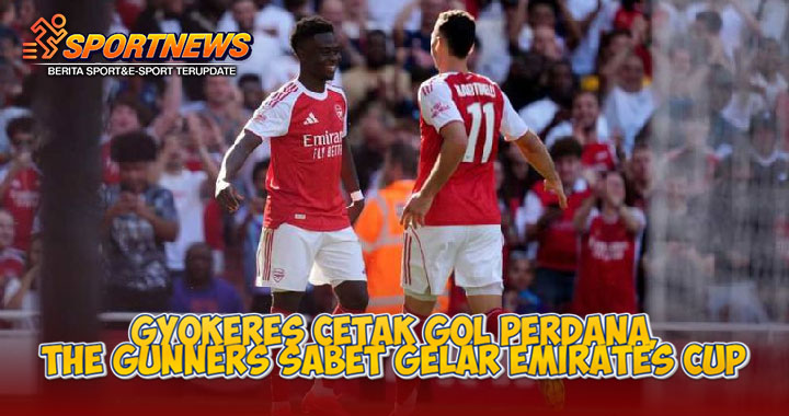 Gyokeres Cetak Gol Perdana