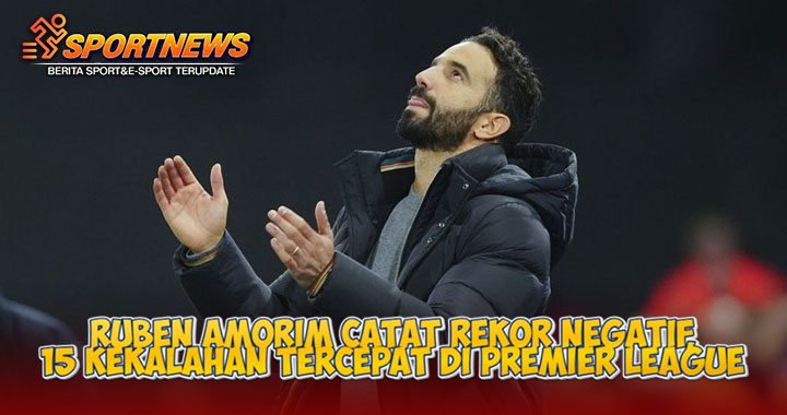 Ruben Amorim Catat Rekor Negatif