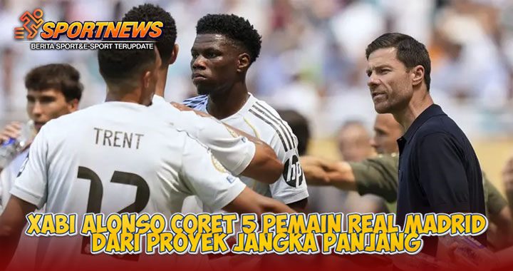 Xabi Alonso Coret 5 Pemain Real Madrid dari Proyek Jangka Panjang