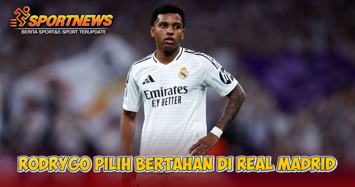 Rodrygo Pilih Bertahan di Real Madrid