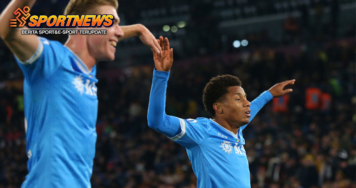Gol David Neres Antarkan Partenopei Samai Poin Milan Di Puncak
